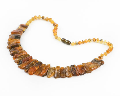 Brown Gemstone Necklace