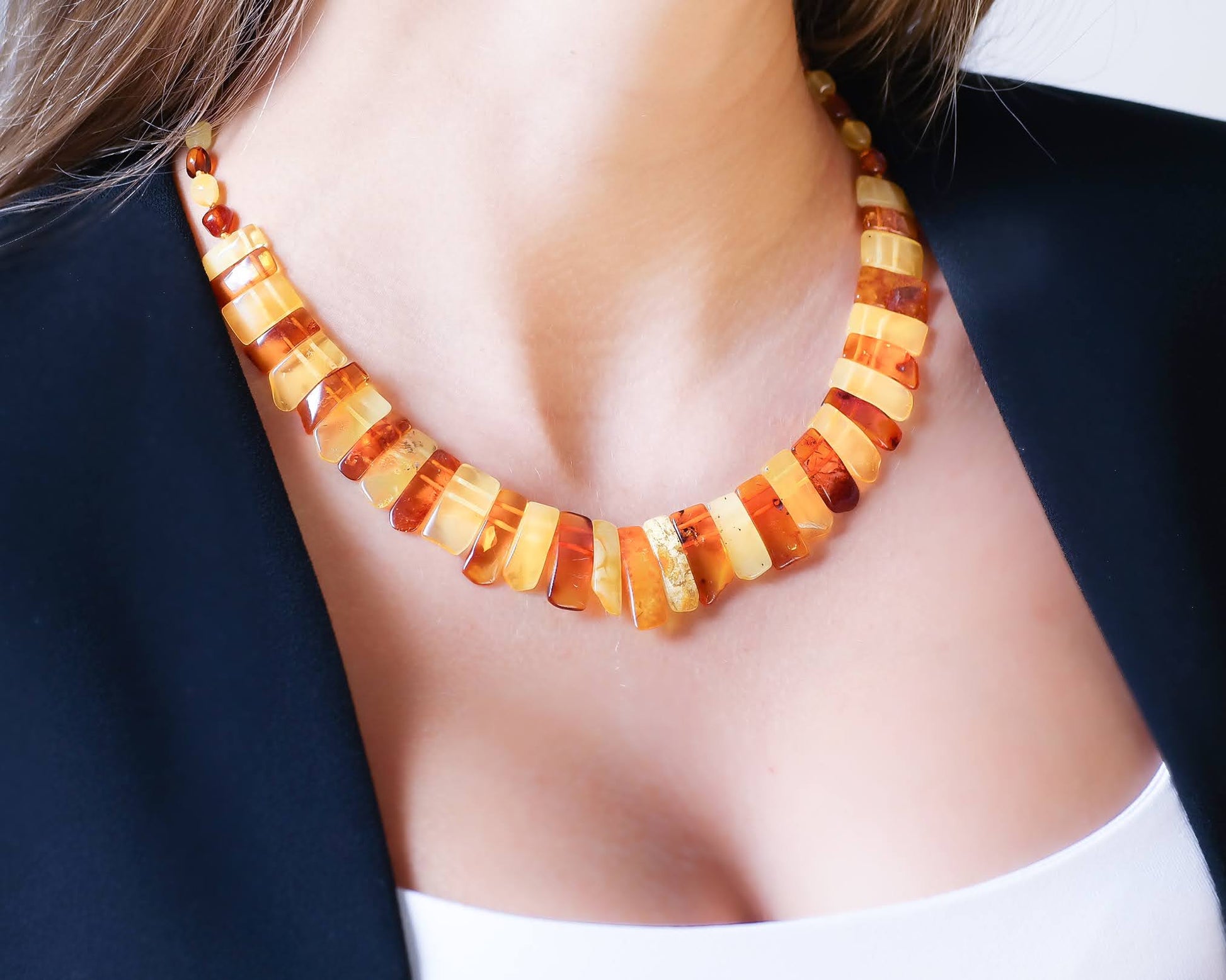 Collier Baltic Amber