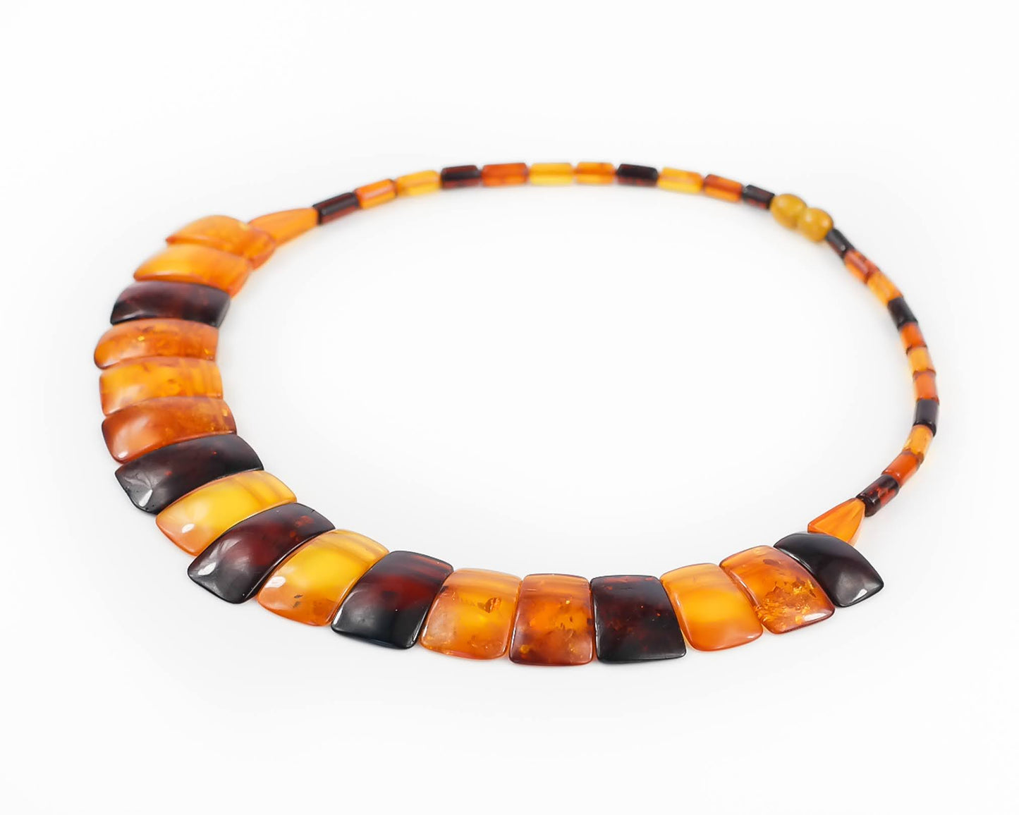 Cleopatra Style Amber Necklace