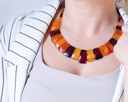 Collier Baltic Amber Necklace