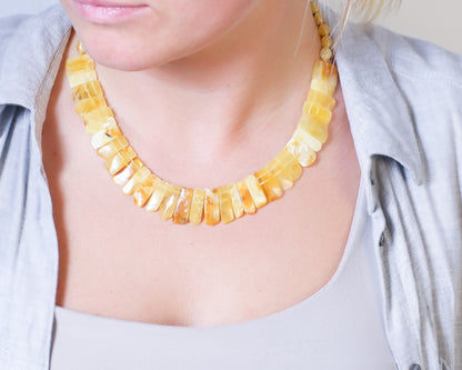 Cleopatra Amber Necklace