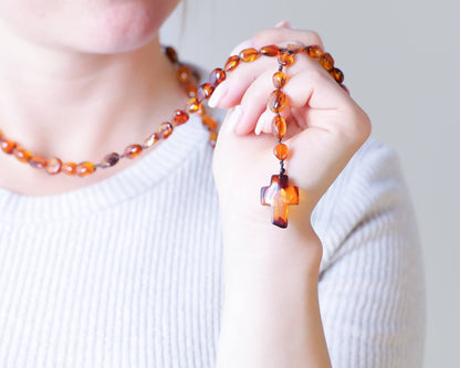 Natural Amber Prayer