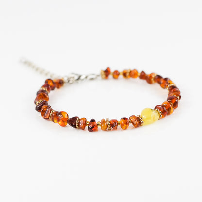 Minimalistic Amber Bracelet