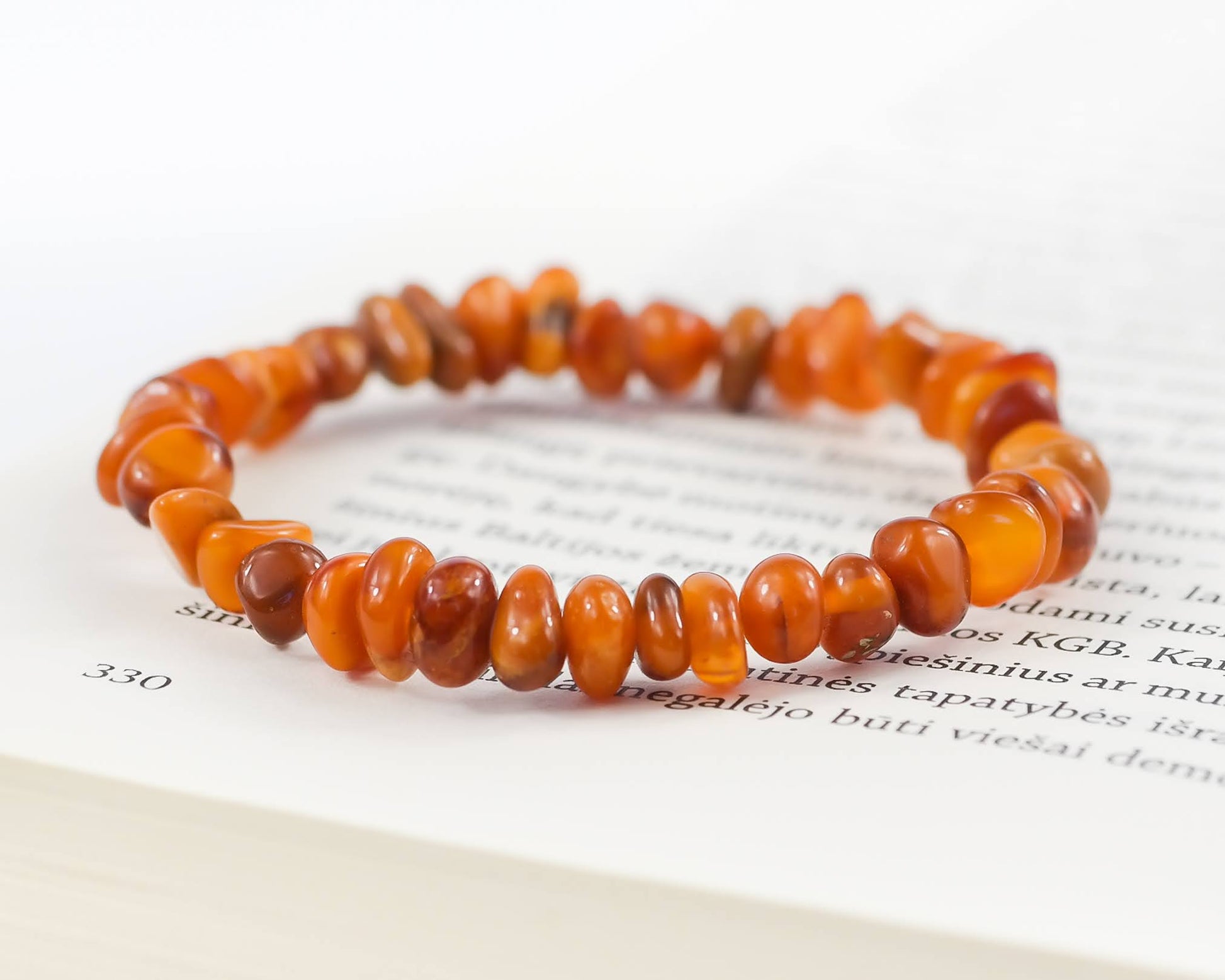 Stretch Amber Bracelet