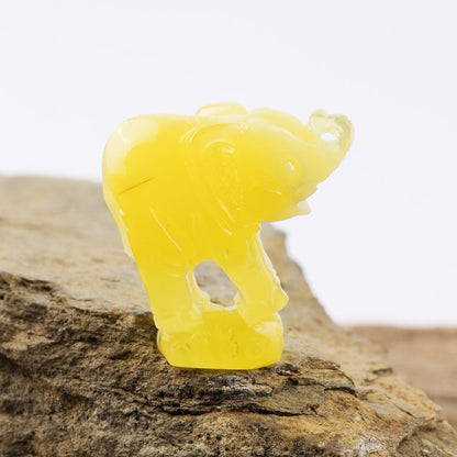 Baltic Amber Statue Elephant