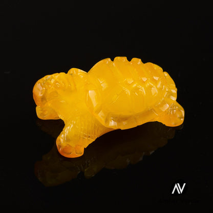 Amber Figurine Turtle