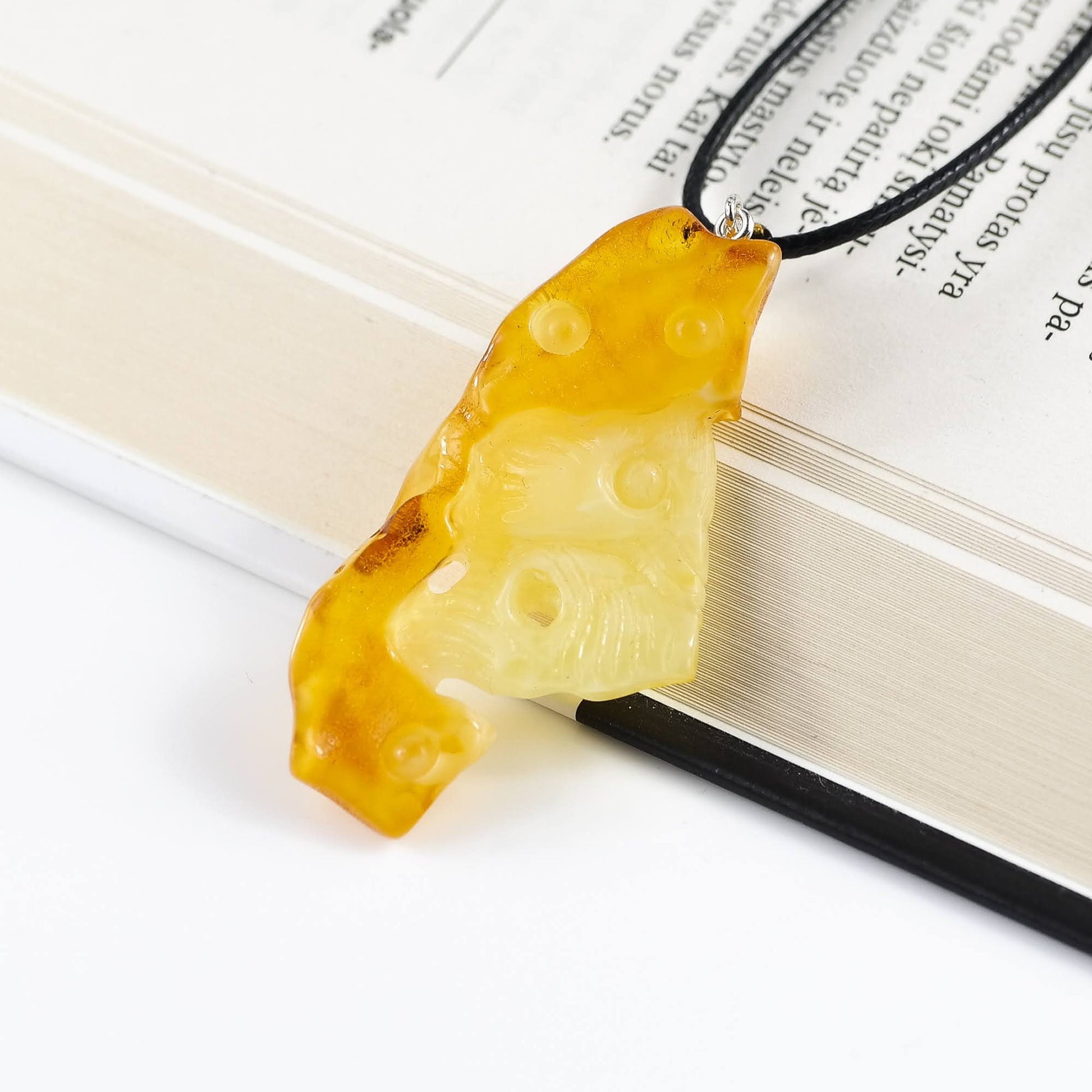 Amber Carving Lion