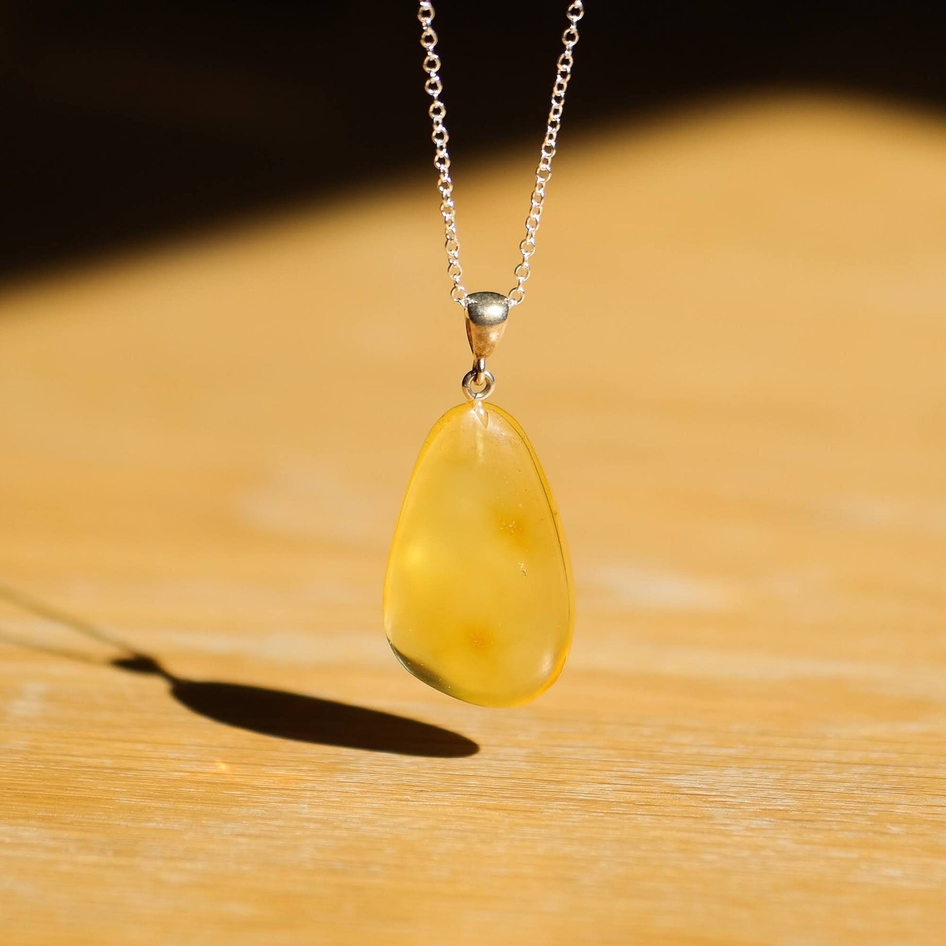 Amber Nugget Pendant