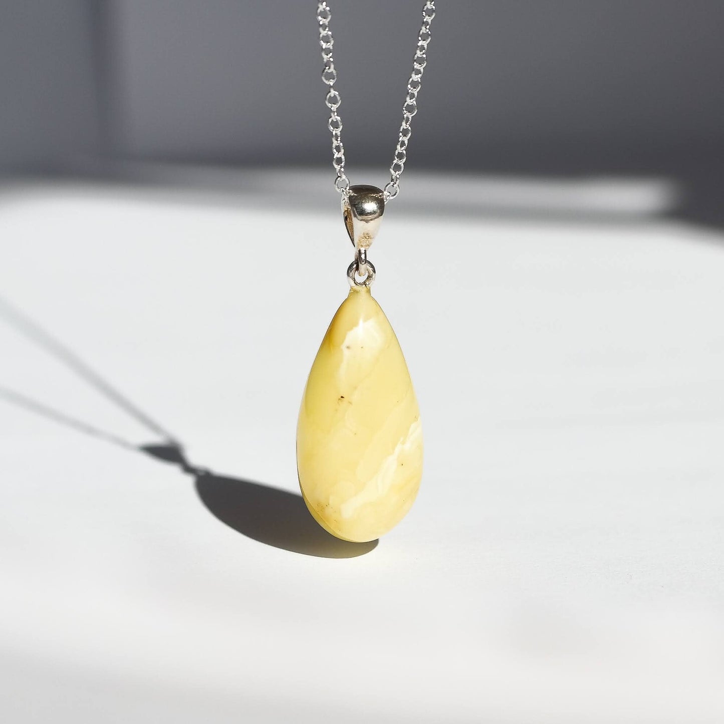 Stunning Baltic Amber Nugget Pendant