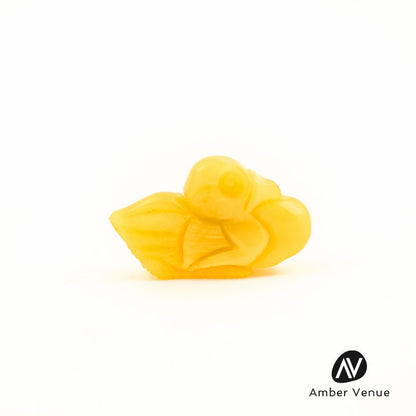 Amber Figurine Duck